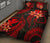 Polynesian Hawaii Quilt Bed Set - Red Plumeria - Polynesian Pride