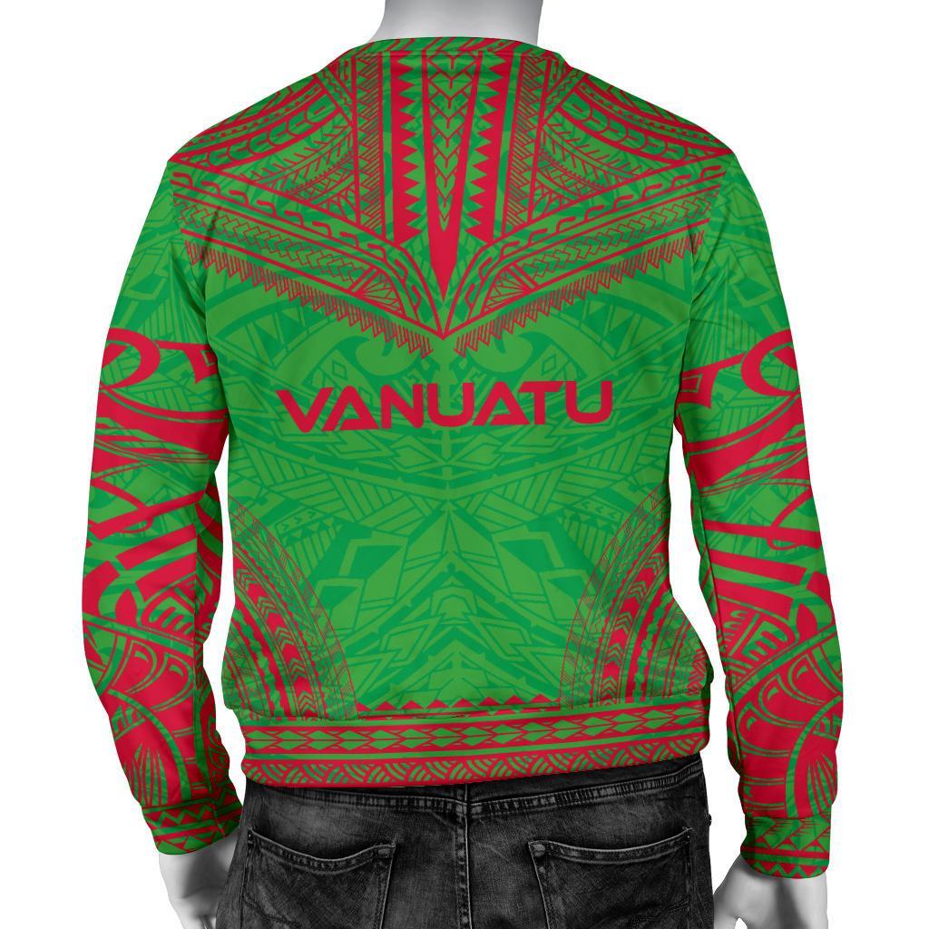 Vanuatu Sweater - Polynesian Chief Flag Version - Polynesian Pride
