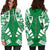 Norfolk Island Hoodie Dress - Polynesian Tattoo Flag - Polynesian Pride