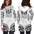 Fiji Hoodie Dress - Fiji Coat Of Arms Women's - Polynesian Pride