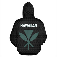 Polynesian Hawaii Zip up Hoodie Lono Hawaiian God of the Myths and Legends - Polynesian Pride