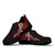 Solomon Islands Polynesian Sneakers - Coat Of Arm With Hibiscus - Polynesian Pride