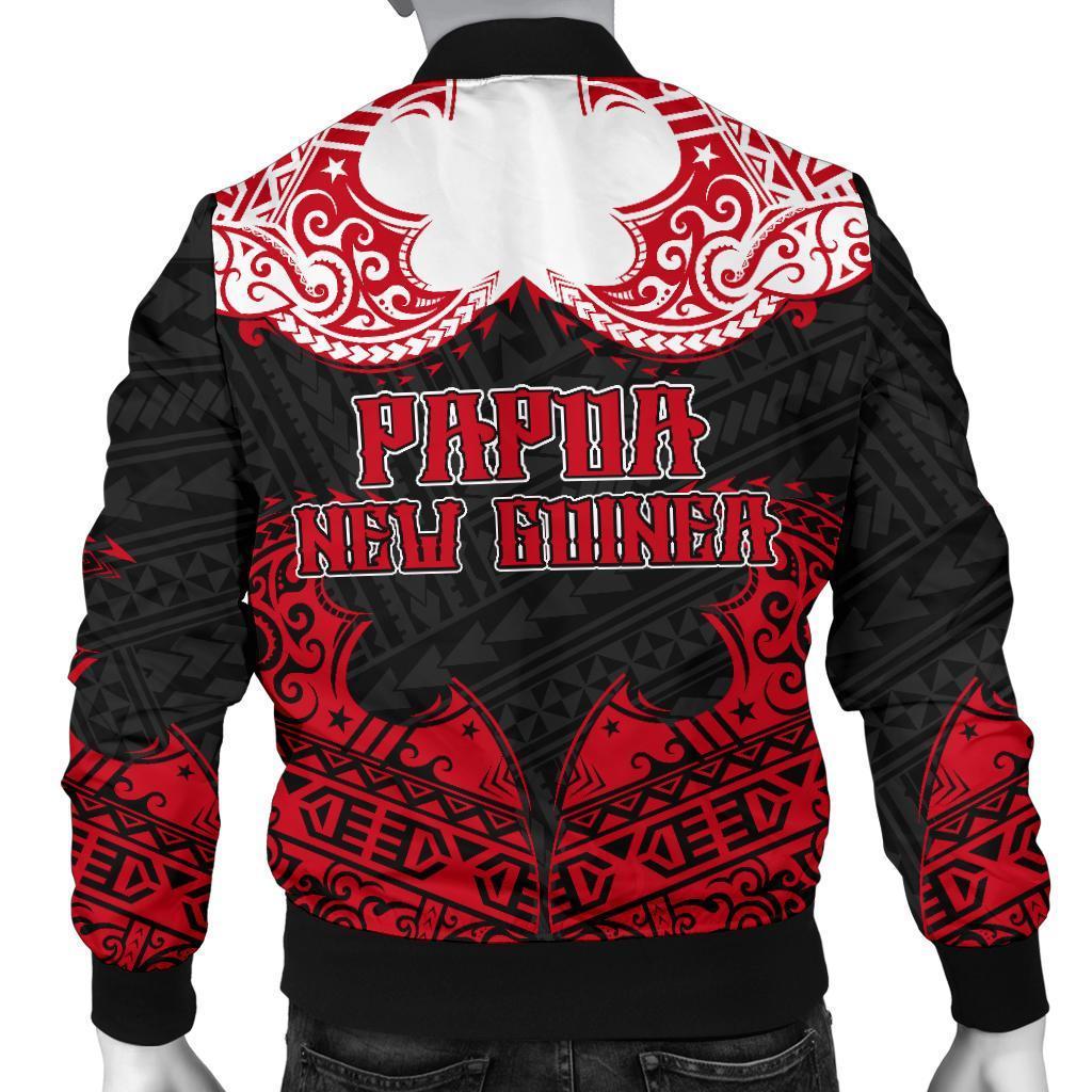 Papua New Guinea Men's Bomber Jacket Melanesia - Polynesian Pride
