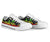 New Caledonia Low Top Canvas Shoes - Reggae Tentacle Turtle - Polynesian Pride