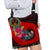 Pohnpei Boho Handbag - Polynesian Hook And Hibiscus (Red) - Polynesian Pride
