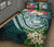 Samoa Polynesian Quilt Bed Set - Summer Plumeria - Polynesian Pride