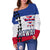 Hawaii Flag Polynesian Women's Off Shoulder Sweater - Polynesian Pride