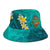 Guam Polyesian Bucket Hat - Manta Ray Ocean - Polynesian Pride