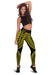 Hawaii Polyneisan Yellow Color Special Tribal Women's Leggings - Polynesian Pride