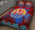 Tahiti Polynesian Quilt Bed Set - Tahiti Flag - Polynesian Pride