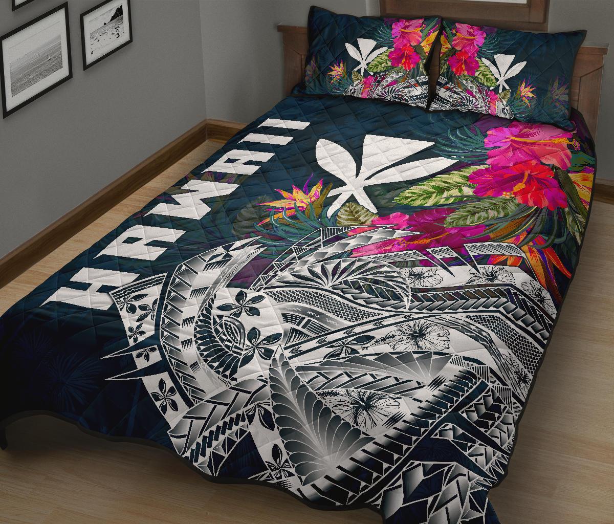 Polynesian Hawaii Quilt Bed Set - Summer Vibes - Polynesian Pride