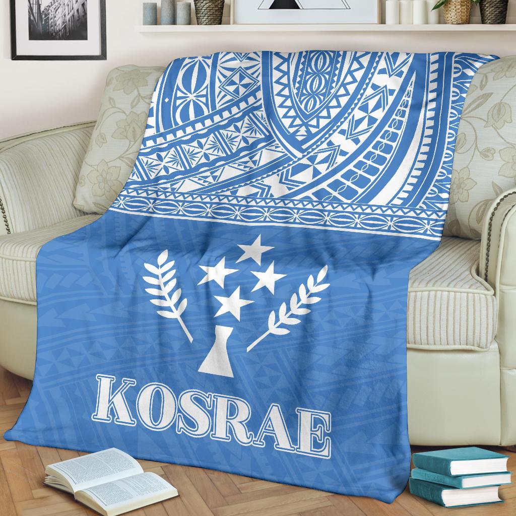 Kosrae Premium Blanket - Micronesian Blue Version - Polynesian Pride