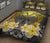 Hawaii Kanaka Dolphin Yellow Plumeria Polynesian Quilt Bed Set - Bustling Style - AH - Polynesian Pride