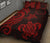 Cook Islands Quilt Bed Set - Red Tentacle Turtle - Polynesian Pride