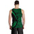 Kanaka Hawaii Map Green Polynesian Men's Tank Tops - Circle Style - Polynesian Pride