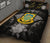 Tuvalu Polynesian Quilt Bed Set Hibiscus Gray - Polynesian Pride