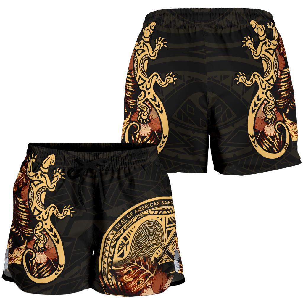 American Samoa Polynesian Women Short - Lizard Lucky - Polynesian Pride