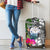 Marshall Islands Luggage Covers White - Turtle Plumeria Banana Leaf Crest - Polynesian Pride