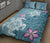 Hawaii Turtle Plumeria Polynesian Simple Quilt Bed Set - Polynesian Pride