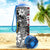 Tuvalu Custom Personalised Hydro Tracking Bottle - Turtle Plumeria Banana Leaf - Polynesian Pride