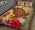 Hawaii Tropical Turtle Hibiscus And Plumeria Quilt Bed Set - Polynesian Pride