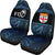 Fiji Rugby Polynesian Patterns Car Seat Covers Blue Universal Fit Blue - Polynesian Pride