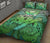 Hawaii Turtle Wave Polynesian Quilt Bed Set - Hey Style Green - Polynesian Pride