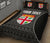 Fiji Custom Personalised Quilt Bed Sets - Tapa Pattern Sport Style - Polynesian Pride