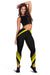 Hawaii Polynesian Leggings - Circle Style Yellow - Polynesian Pride