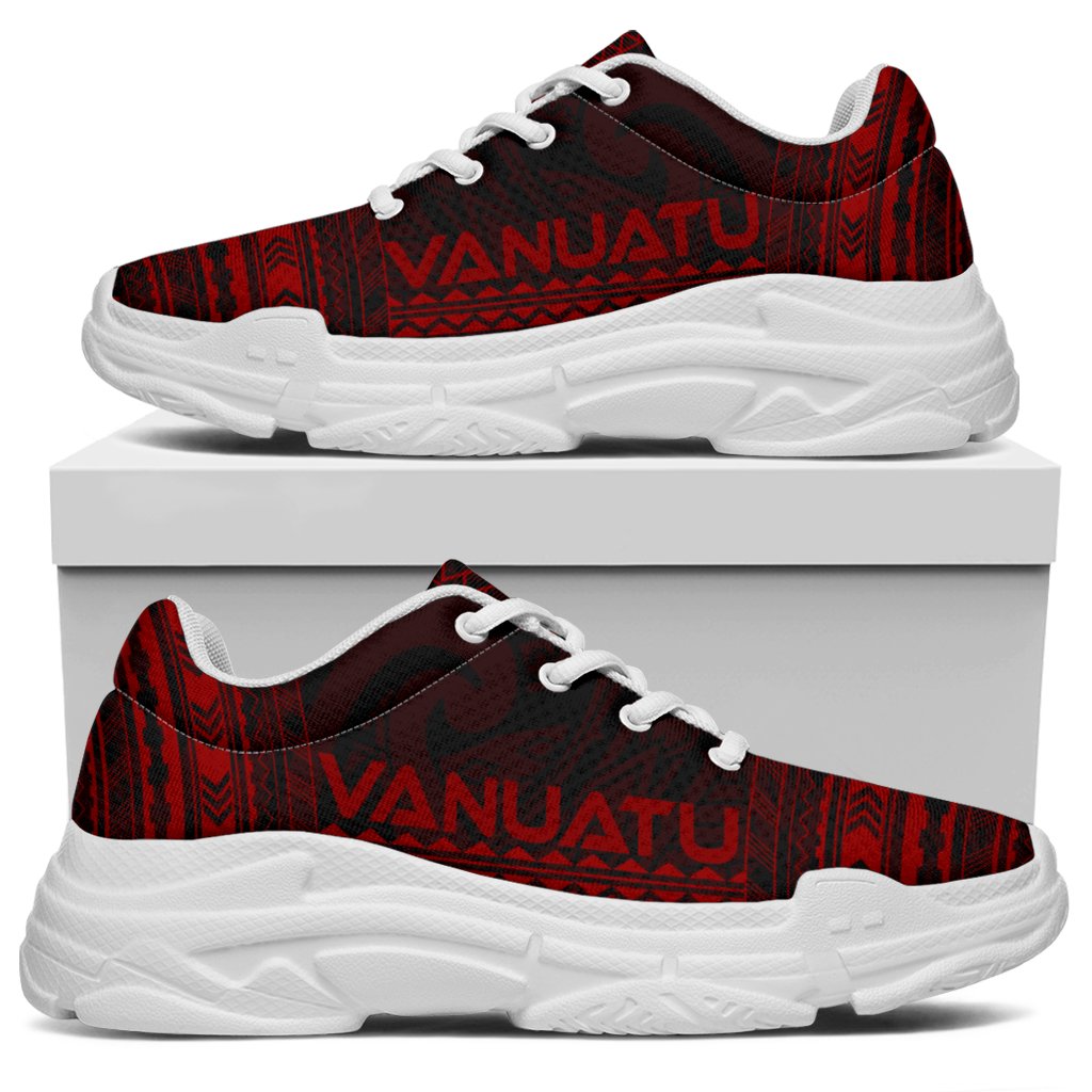 Vanuatu Chunky Sneakers - Polynesian Chief Red Version - Polynesian Pride