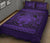 Hawaii Polynesian Pele Kanaka Quilt Bed Set Purple - Polynesian Pride