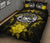 Marquesas Islands Polynesian Quilt Bed Set Hibiscus Yellow - Polynesian Pride