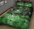 Hawaii Polynesian Turtle Waves Hibiscus Quilt Bed Set - Erik Style - AH - Green - Polynesian Pride