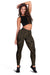 Polynesian Kakau Turtle Gold Hawaii Women's Leggings AH - Polynesian Pride