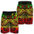 Pohnpei Men's Shorts - Reggae Shark Polynesian Tattoo - Polynesian Pride