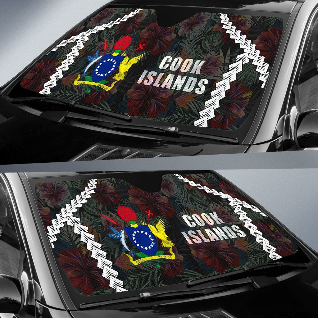 Cook Islands Auto Sun Shades - Chain Polynesian - Polynesian Pride