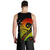 Papua New Guinea Men's Tank Top - PNG Bird And Polynesian Decorative Pattern - Polynesian Pride