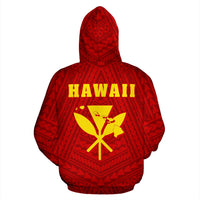 Hawaii Hoodie (Zip) King Mauna Kea - Polynesian Pride