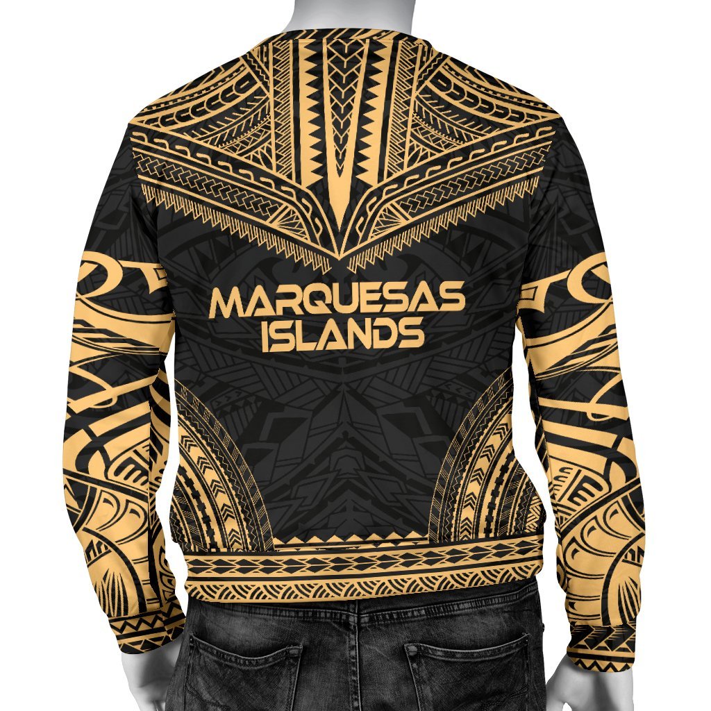 Marquesas Islands Sweater - Polynesian Chief Gold Version - Polynesian Pride
