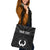 Pohnpei Personalised Tote Bags - Pohnpei Seal With Polynesian Tattoo Style ( Black) Tote Bag One Size Black - Polynesian Pride