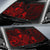 Cook Islands Auto Sun Shades Turtle Hibiscus Red - Polynesian Pride