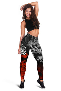 Samoa Polynesian Women's Leggings - Vintage Polynesian Style - Polynesian Pride
