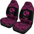 Tonga Polynesian Car Seat Covers - Pride Pink Version - Polynesian Pride