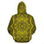 Hawaii Hoodie Polynesian Symmetry Yellow Pullover - Polynesian Pride