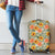 Tropical Flowers Hibiscus Pink Yellow Luggage Cover - Polynesian Pride