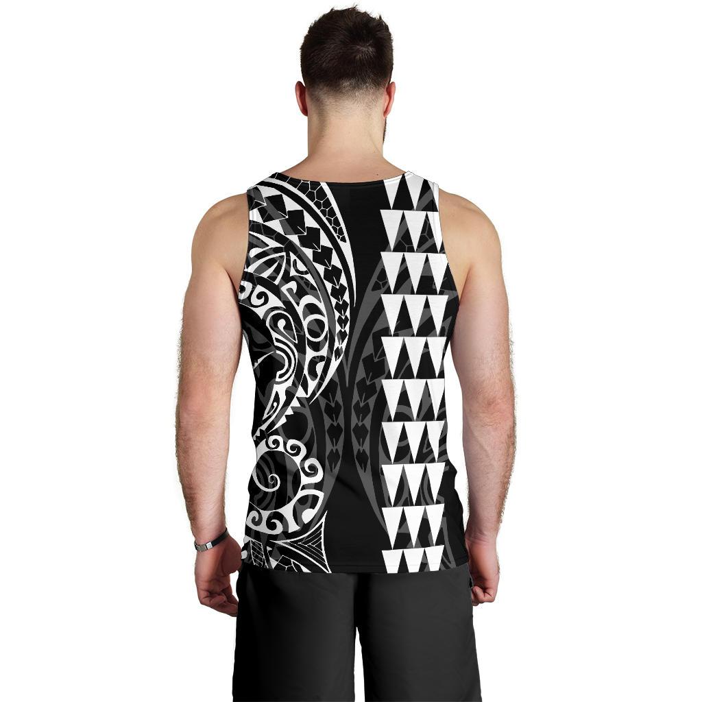 Hawaii Warrior Men's Tank Top White - Polynesian Pride