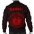 Hawaii Kakau Polynesian Coat Of Arms Men's Bomber Jacket - Red - Polynesian Pride