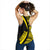 Kanaka Hawaii Map Yellow Polynesian Women's Racerback Tank - Polynesian Pride