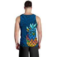 Hawaii Aloha Pineapple Men's Tank Top - Polynesian Pride