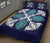 Hawaiian Quilt Bed Set Royal Pattern - Dark Blue - Polynesian Pride